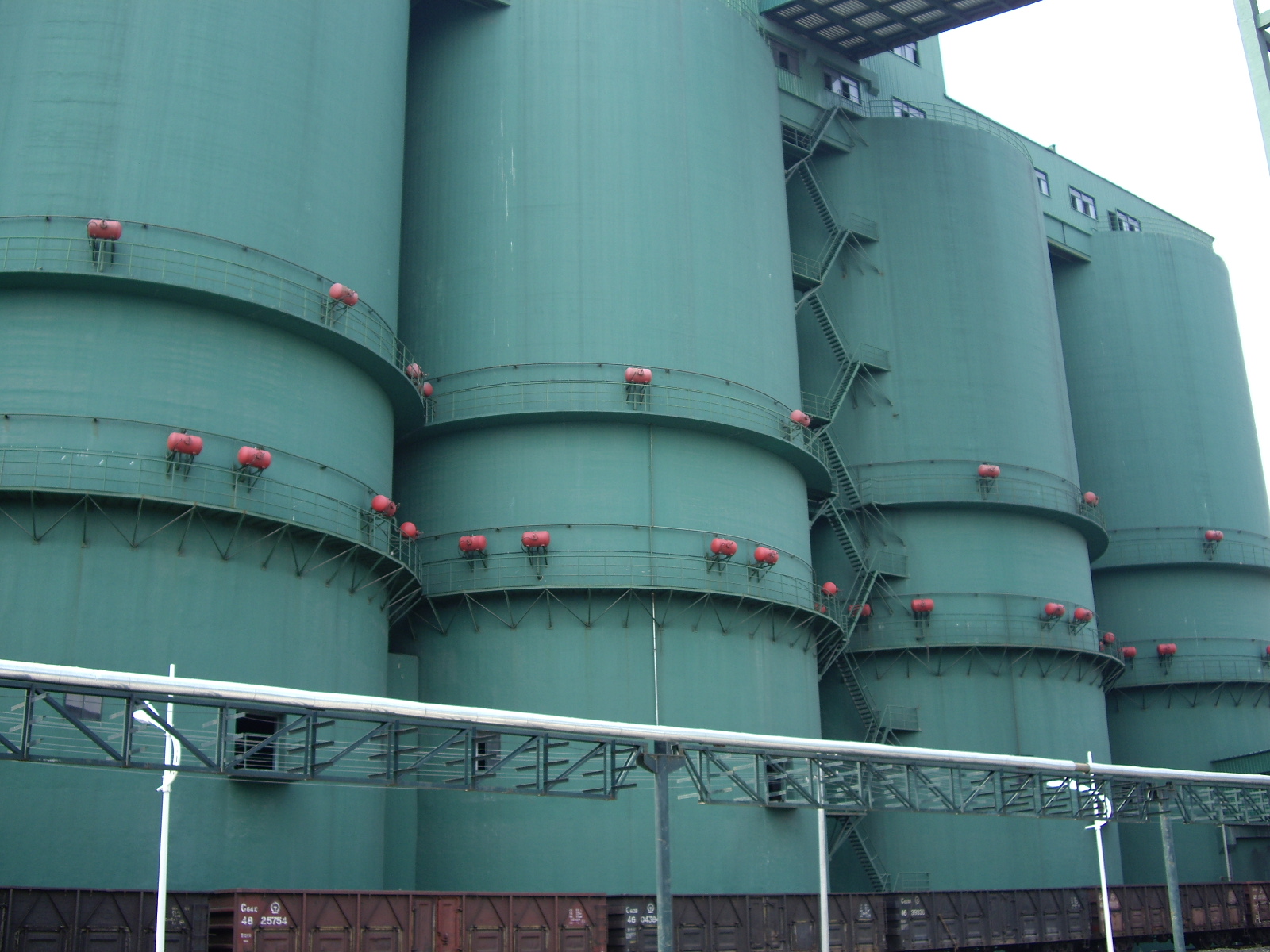 洗煤倉空氣炮安裝