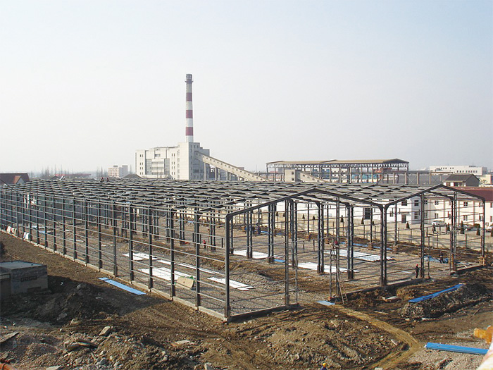 山西隆鑫焦化鋼構(gòu)車間項(xiàng)目